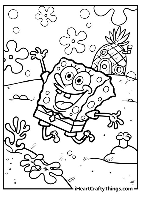 spongebob coloring pages